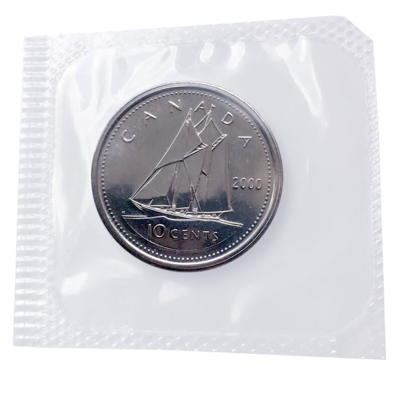 2000 Canada Proof-Like 10 Cents 