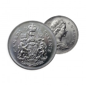 Proof Like Coat of Arms RCM 1969-50-cent Sealed in original cellophane 