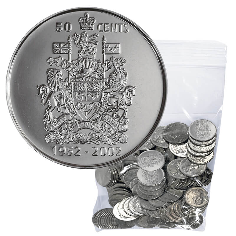 2002P CANADA 50 CENTS SPECIMEN HALF DOLLAR COIN 