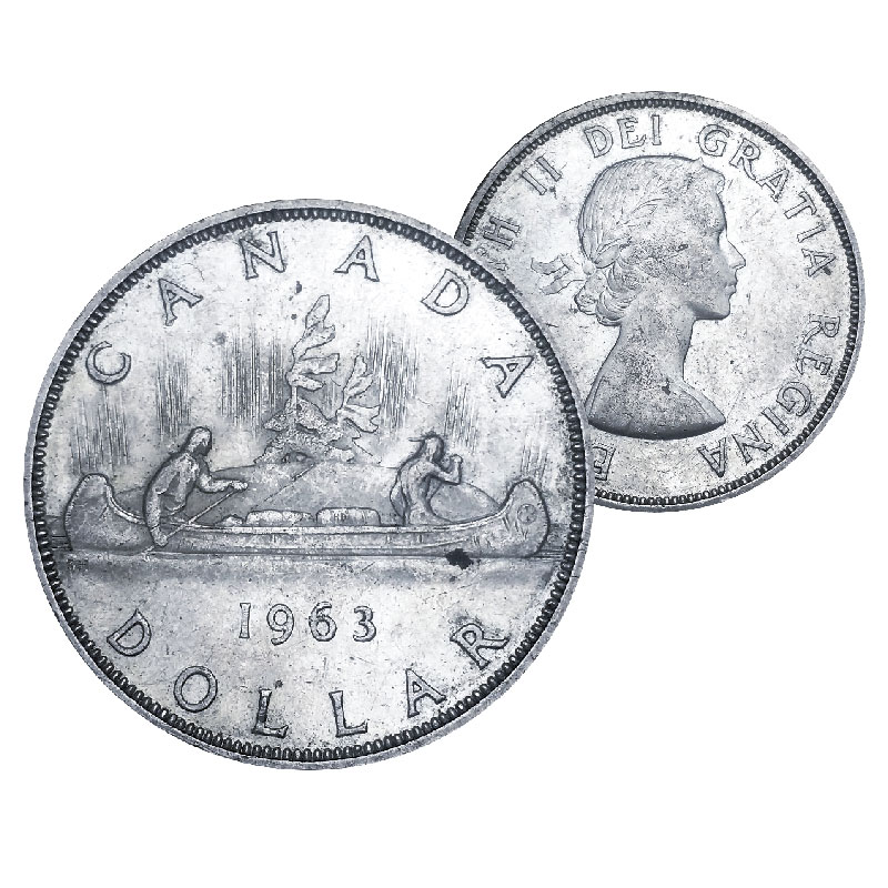 1963 Silver Canadian 