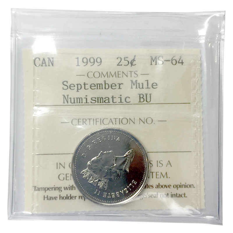 2018 Canada Classic design 25 cent quarter from PL set mint sealed