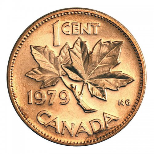 1979 Canadian 1 Cent Maple Leaf Twig Penny Coin Brilliant Uncirculated 1979-canadian-1-cent-maple-leaf-twig-penny-coin-brilliant-uncirculated
