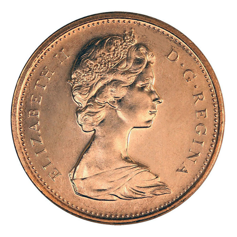 1980 Canadian 1 Cent Maple Leaf Twig Penny Original Coin Roll 1980-canadian-1-cent-maple-leaf-twig-penny-original-coin-roll