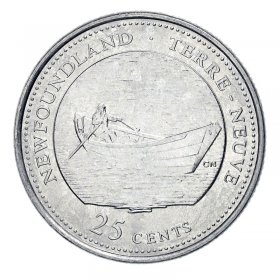1992 (1867-) Canadian 25-Cent Prince Edward Island