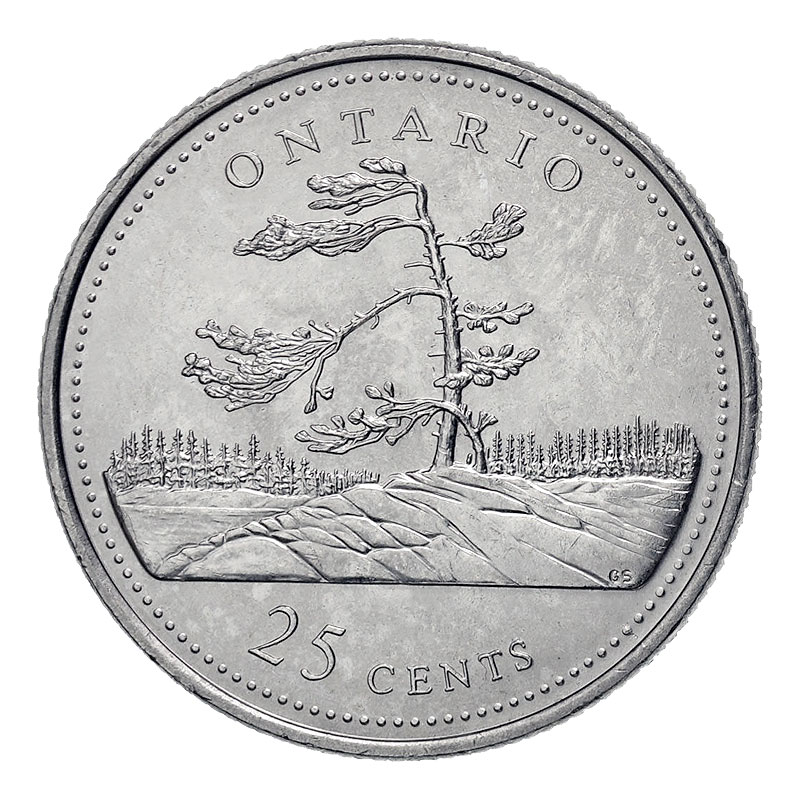 Details about   1992 1967- CANADA 25 Cent Birtish Columbia 125th Anniv./Provincial Quarter 