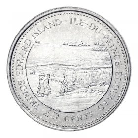 1992-25-cents RCM Uncirculated Saskatchewan