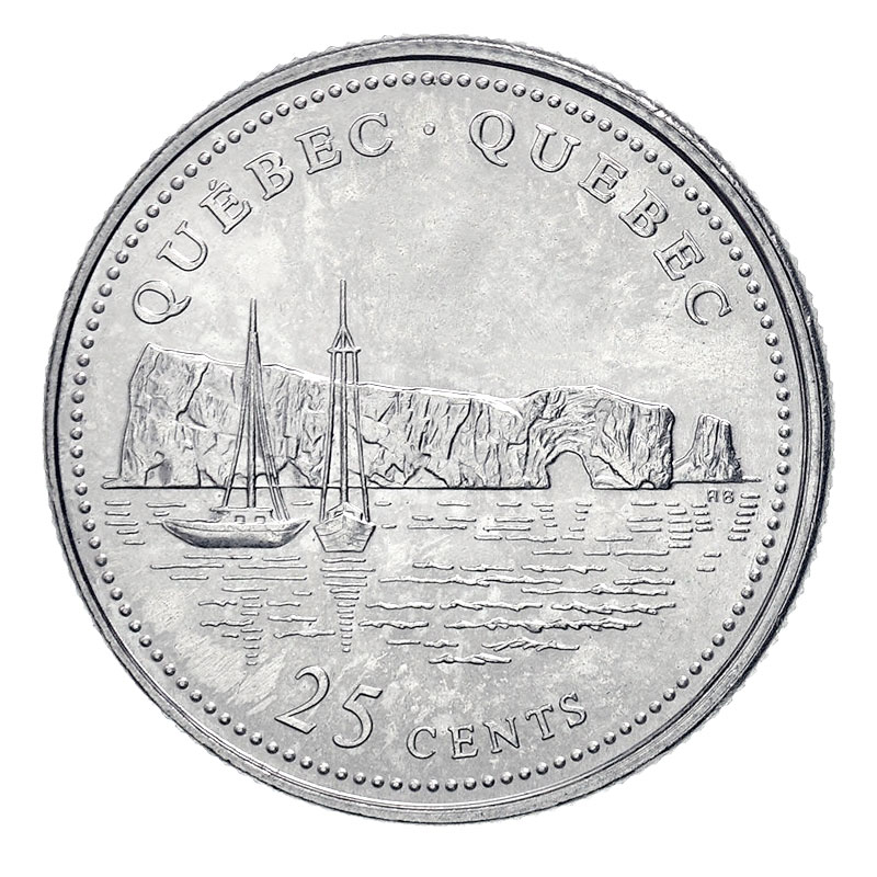 Saskatchewan RCM 1992-25-cents Uncirculated 