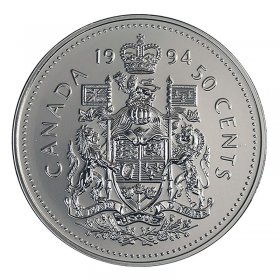 Specimen Coat of Arms 2010-50-cents Uncirculated RCM 