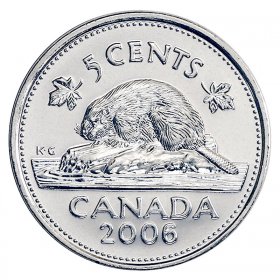 56 Coins In Blue Uni-Safe Folder 1961-2016 Details about   Complete Set of Canada Five Cents 
