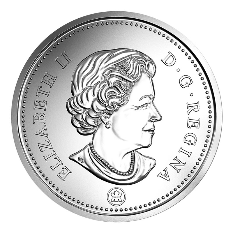 Brilliant Uncirculated 2009 Canada 50 Cents From Mint's Roll 