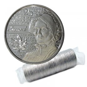 The War of 1812 2012 Sir Isaac Brock Canada quarter 25 cents coin 