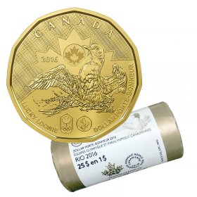 Brilliant Uncirculated 2016 Canada Women's Vote 1 Dollar From Mint's Roll 