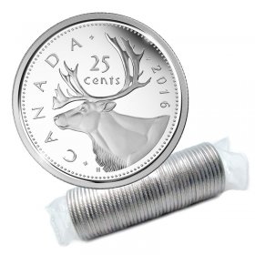 2020 Canada Quarter Graded as Brilliant Uncirculated From Original Roll 