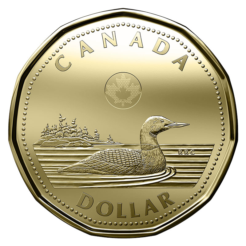 2015 Canada $1.00 One Dollar Coin Loonie Uncirculated RCM 