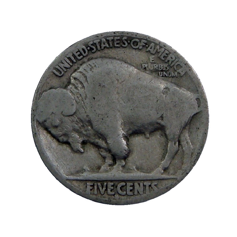 19131938 NO DATE United States 5 Cent Indian Head (Buffalo) Nickel Coin Roll (Circulated)