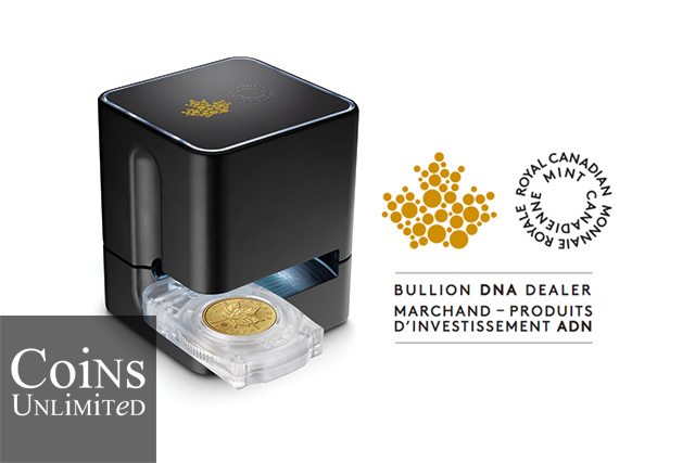 Coins Unlimited Partners with RC Mint's Bullion DNA Dealer Program