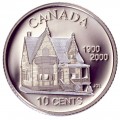 2000 Proof 10ct Silver Desjardins Coin 10021 