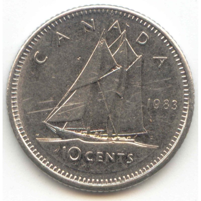 Details about   RCM Uncirculated Specimen 1983-10-cents 