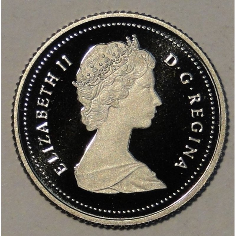 1986-PL Proof-Like Dime 10 Ten Cent '86 Canada/Canadian BU Coin Un-Circulated 