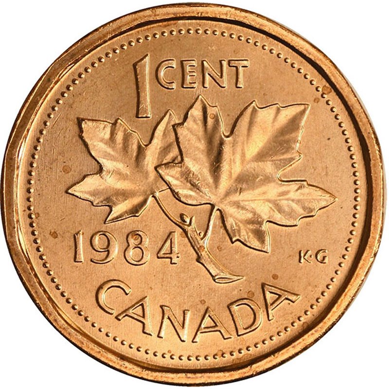 1984 Canada 1 Cent BU 