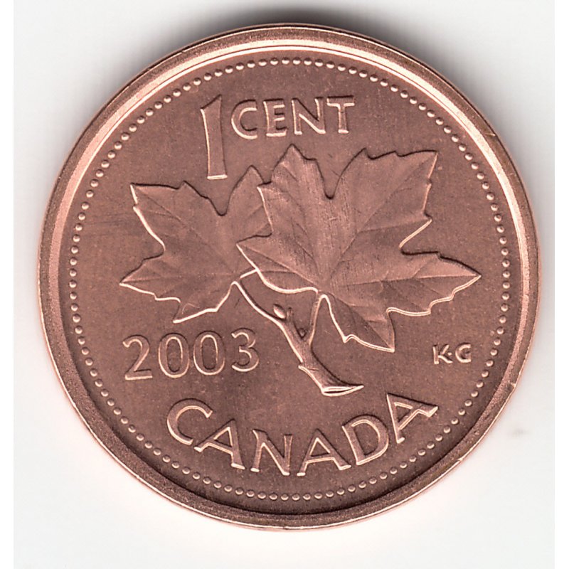 2003-canadian-1-cent-maple-leaf-old-effigy-brilliant-uncirculated