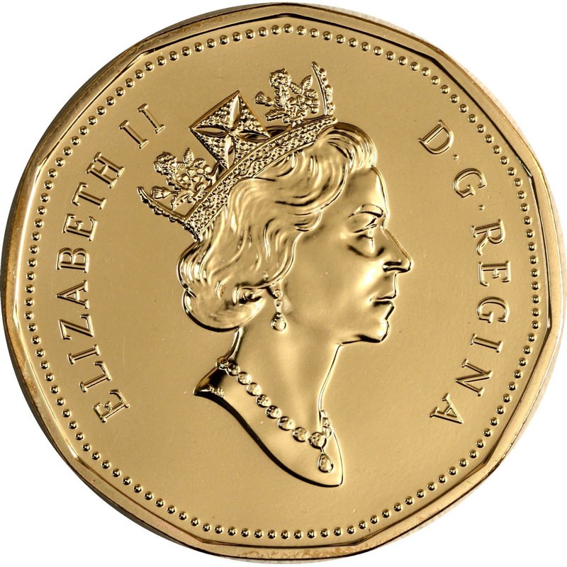 2003-PL Proof-Like $1 Loonie One Dollar '03 Canada Coin UNC BU W-Mark Winnipeg 