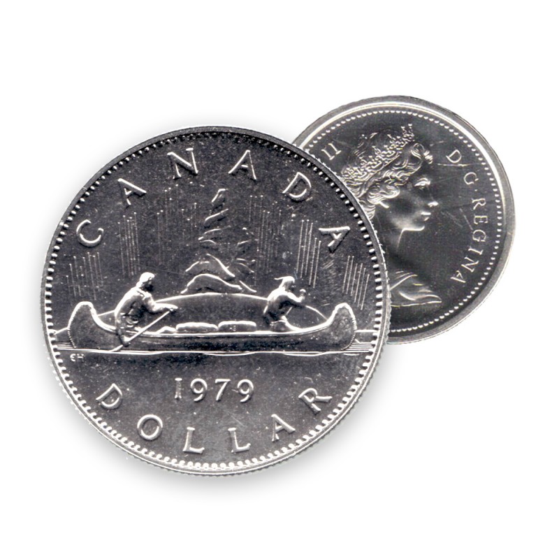 1979 Canadian Prooflike Nickel Dollar $1.00 