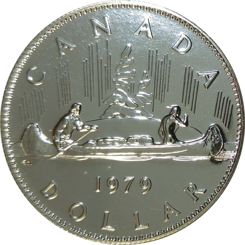 RCM Specimen Nickel $1 1983 Uncirculated VOYAGEUR 