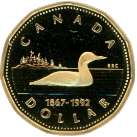 1 Dollar - Elizabeth II (Lucky Loonie 2016 new design) - Canada – Numista