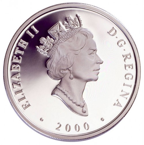 2000 Sterling Silver 20 Dollar Coin Transportation Series The Toronto