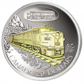 Royal Canadian Mint 2003 $20 Transportation Series HMCS Bras d'Or Silver Coin 