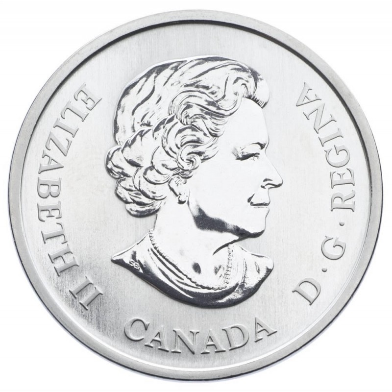 2006 Canada 25-cent Coin 80th Birthday of the Queen 