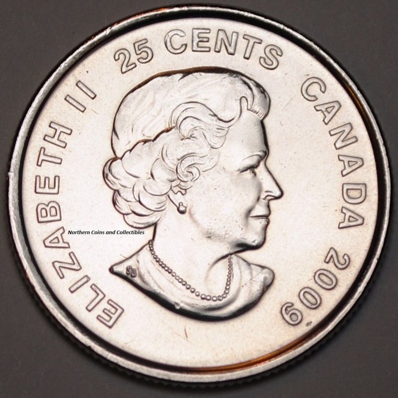 3 COINS 2009 CANADA COLOURED GOLDEN MOMENTS 25 CENTS SET UNCIRCULATED