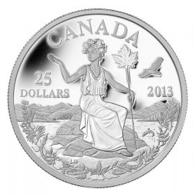 Canadia  Icons Fine Silver Five Coin Set silver color set 2013