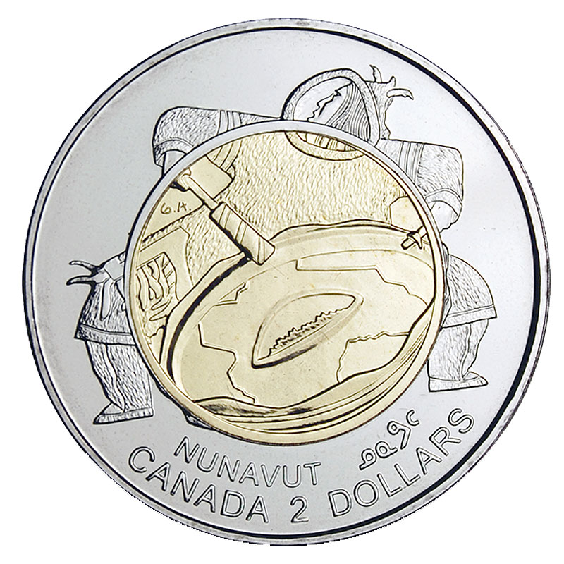 Details about   1999 Canada 2 Two Dollar Toonie Canadian Brilliant Uncirculated Coin L011 
