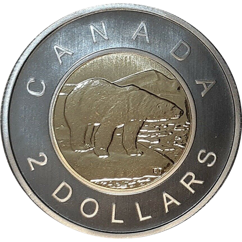 Details about   Canada 2009 Proof Toonie Sterling Silver 1/4 oz Two $2 Dollar Coin 