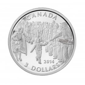 Animal Architects #2 Canada 2014 $3 Spider and Web ¼ oz Silver Color Proof 