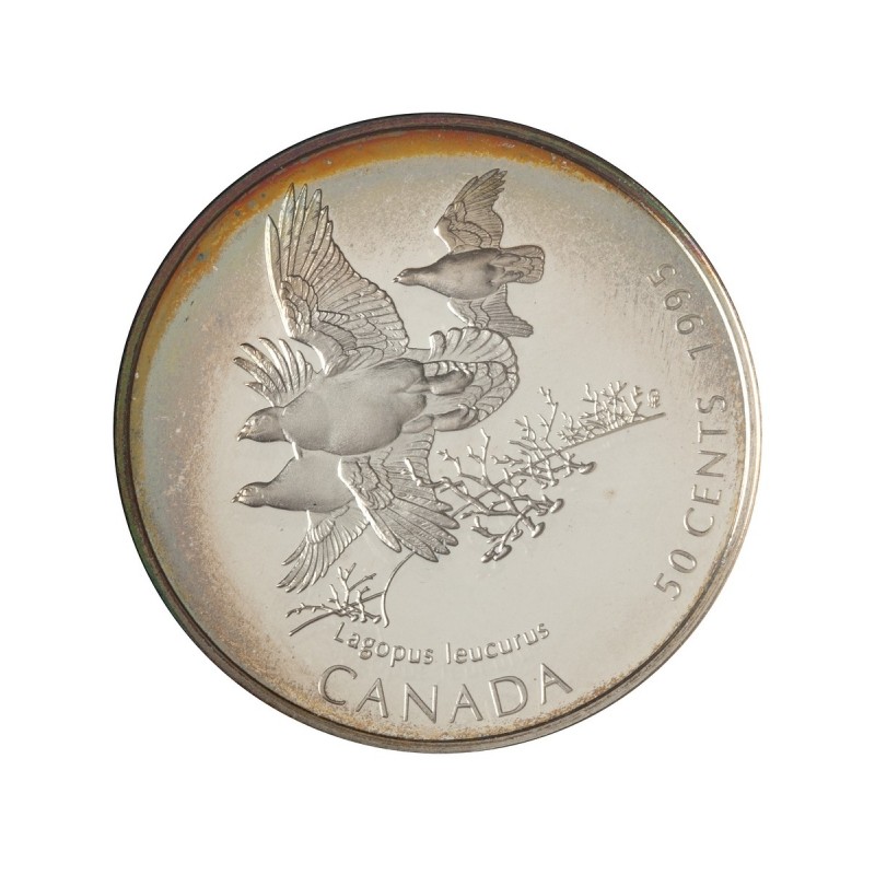 $0.50 1995 Canadian 50 Cent Circulation Coin 