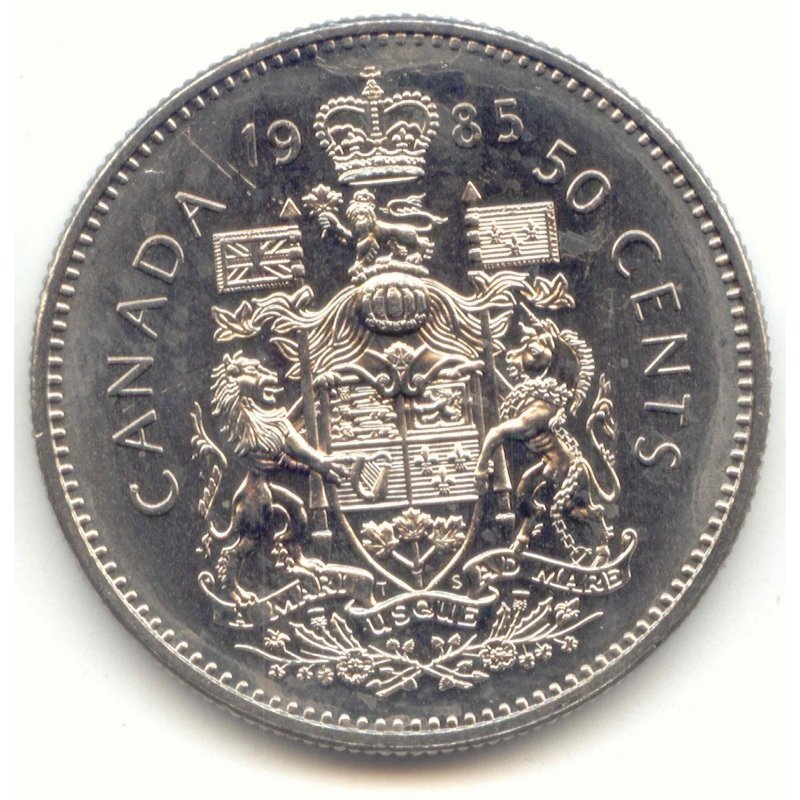 Details about   1983 CANADA 50 CENTS PROOF HALF DOLLAR HEAVY CAMEO COIN 