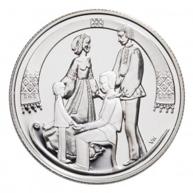 2001 CANADA PEI Festival of Fathers Festival Proof 50 cent coin org folder