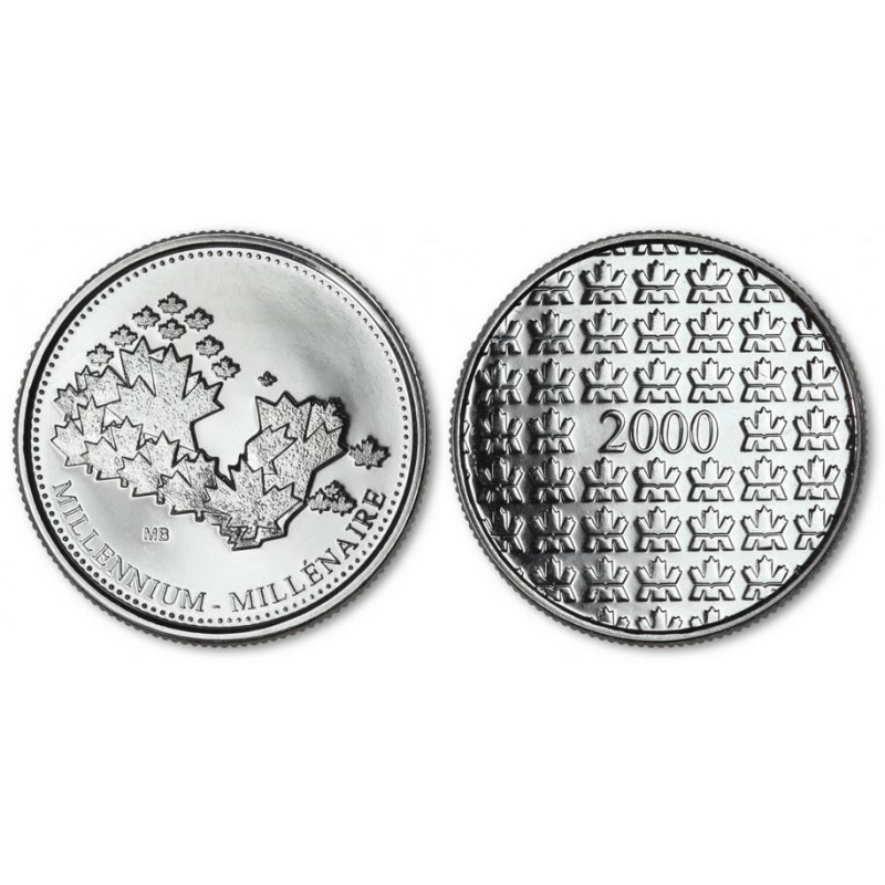 2000 Canadian Quarters Set 