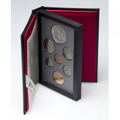 DEEP CAMEO #coinsofcanada 1992 Canada 7 Coin Prestige Silver Dollar PROOF Set 