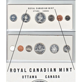1972 Canada Prooflike Set incl Envelope and COA NO GST/HST 