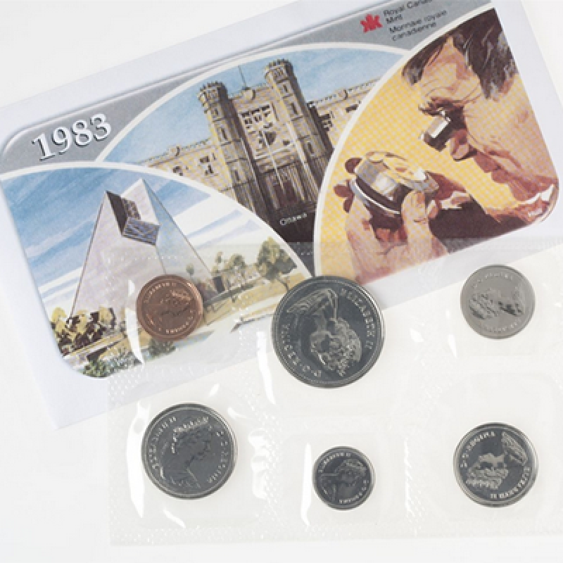1983 Canadian Specimen Coin Set 