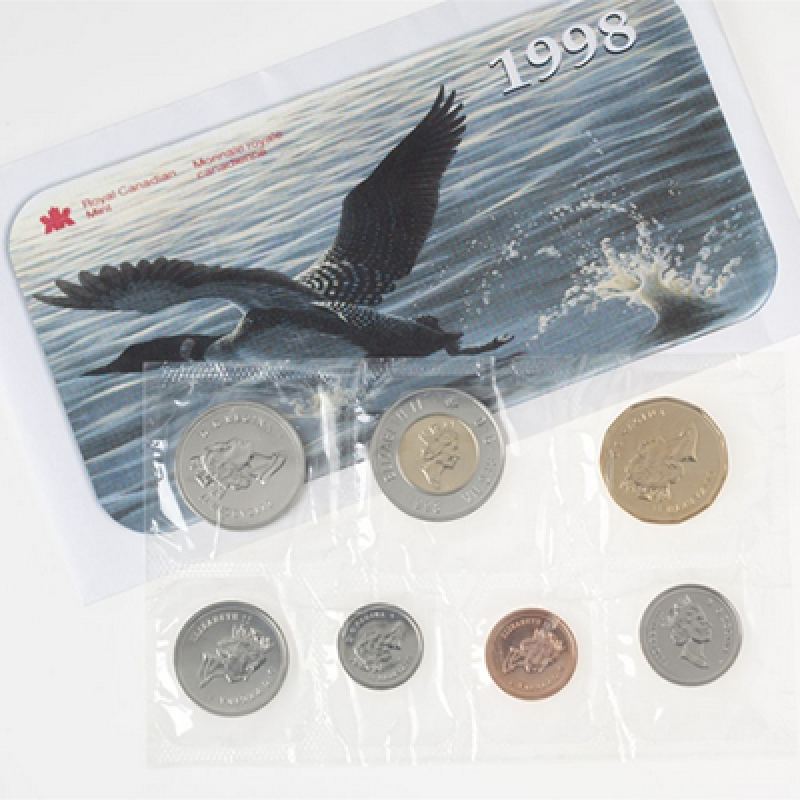 2013 Uncirculated Coin Proof Like Set ~ Loon Bear Canadian Coin set