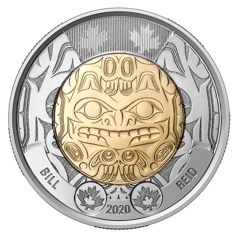2020 Canada $20 Bill Reid Grizzly Bear Xhuwaji Haida 1 oz Silver Coin  7500 Made 