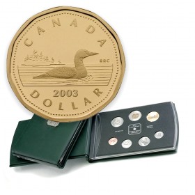 2007 Canada Specimen 7 Coin Set Royal Canadian Mint Trumpeter Swan $1 