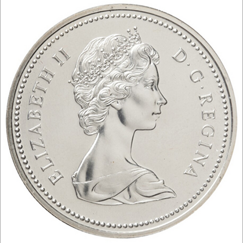 Canada 1974 Specimen Nickel Dollar Winnipeg $1 Coin 
