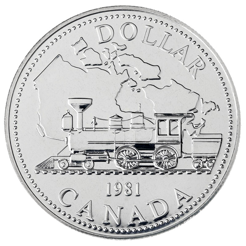 2019 Canada 25 cent Coloured Coin 100th Anniversary of CN