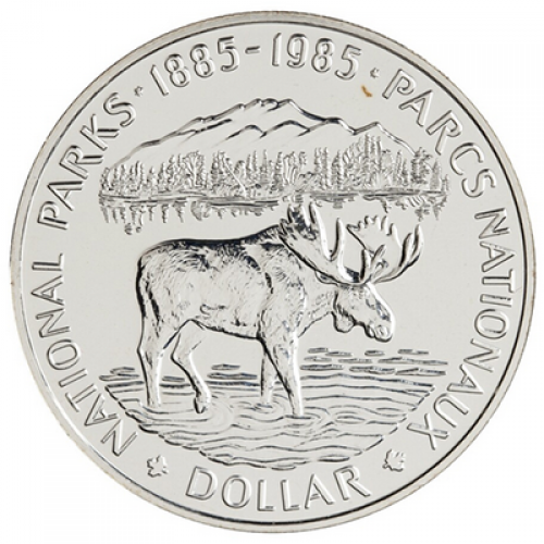 CANADA 1985 UNCIRCULATED  SPECIMEN ***SILVER DOLLAR*** 